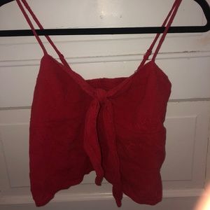 Brandy Melville Front Tie Tank